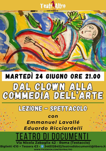 DAL CLOWN ALLA COMMEDIA DELL'ARTE